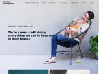 Desktop screenshot for foundanimals.org