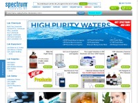 Desktop screenshot for spectrumchemical.com