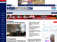 Desktop screenshot for hsbnoticias.com