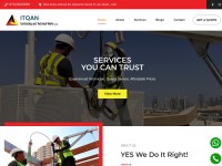 Desktop screenshot for itqan-uae.com
