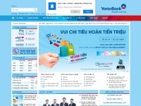 Desktop screenshot for vietinbank.vn