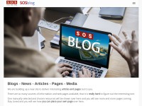 Desktop screenshot for sosblog.com