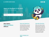 Desktop screenshot for supersavermama.com