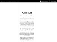 Desktop screenshot for punkcase.com