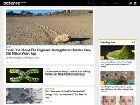 Desktop screenshot for sciencealert.com