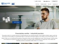 Desktop screenshot for pneumatiskventil.se