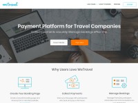 Desktop screenshot for wetravel.com