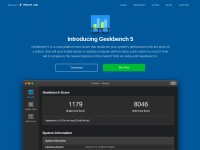 Desktop screenshot for geekbench.com