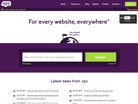Desktop screenshot for xyz.com