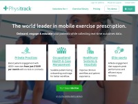 Desktop screenshot for physitrack.com
