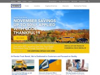 Desktop screenshot for pensketruckrental.com