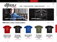 Desktop screenshot for djtees.com