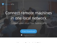 Desktop screenshot for radmin-vpn.com