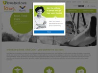 Desktop screenshot for iowatotalcare.com