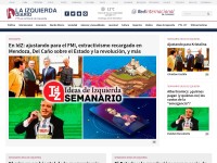 Desktop screenshot for laizquierdadiario.com