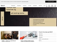 Desktop screenshot for sdu.dk