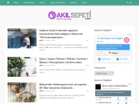 Desktop screenshot for akilsepeti.com