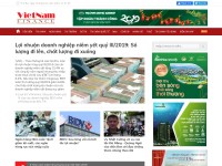 Desktop screenshot for vietnamfinance.vn