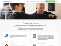 Desktop screenshot for patient-message.com