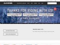 Desktop screenshot for dakine.com
