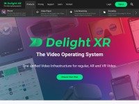 Desktop screenshot for delight-vr.com