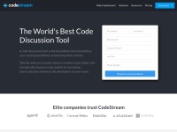 Desktop screenshot for codestream.com