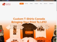 Desktop screenshot for maplecustomtees.com
