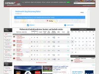 Desktop screenshot for forebet.com