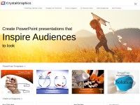 Desktop screenshot for crystalgraphics.com