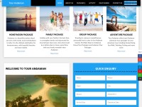 Desktop screenshot for tourandaman.net