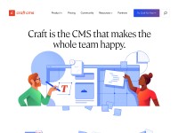 Desktop screenshot for craftcms.com