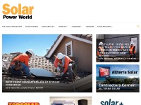Desktop screenshot for solarpowerworldonline.com