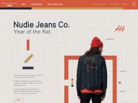 Desktop screenshot for nudiejeans.com