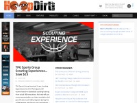 Desktop screenshot for hoopdirt.com