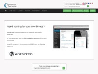 Desktop screenshot for webhosting.dk