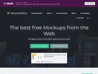 Desktop screenshot for mockupworld.co