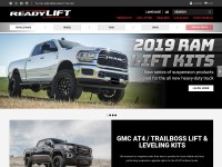 Desktop screenshot for readylift.com