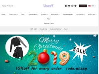 Desktop screenshot for unzzy.com