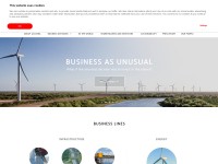 Desktop screenshot for acciona.com