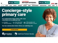 Desktop screenshot for reviewjournal.com