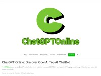 Desktop screenshot for cgptonline.tech