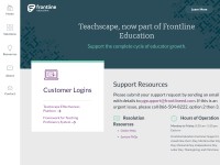 Desktop screenshot for teachscape.com