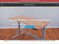 Desktop screenshot for upliftdesk.com