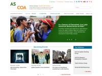 Desktop screenshot for as-coa.org