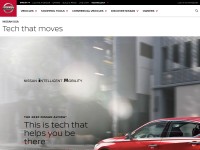 Desktop screenshot for nissanusa.com