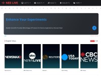 Screenshot of neelive.com