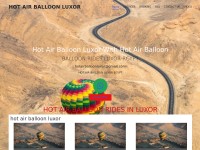 Desktop screenshot for hotairballoonsinluxor.com
