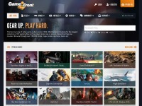 Desktop screenshot for gamefront.com
