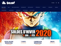 Desktop screenshot for goku-shop.fr