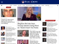 Desktop screenshot for flagandcross.com